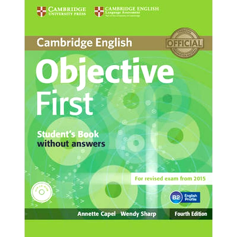 Objective First Students Book without Answers with CD-ROM Objective First Students Book without Answers with CD-ROM