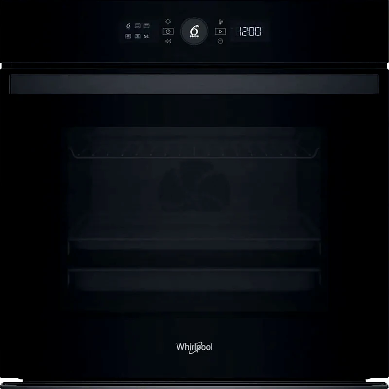 WHIRLPOOL WHIRLPOOL WOI4S8PM2SBA 73 Lt Μαύρο Εντοιχιζόμενος Φούρνος Άνω Πάγκου