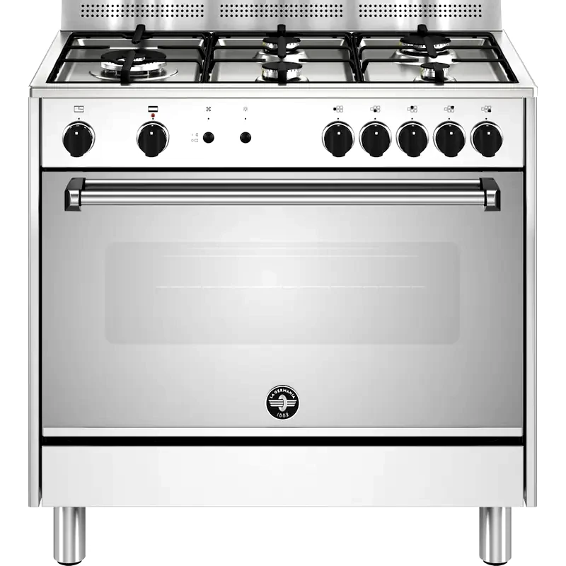 LA GERMANIA LA GERMANIA AMN965LGXV/24(GN) 115 Lt Inox Κουζίνα Φυσικού Αερίου