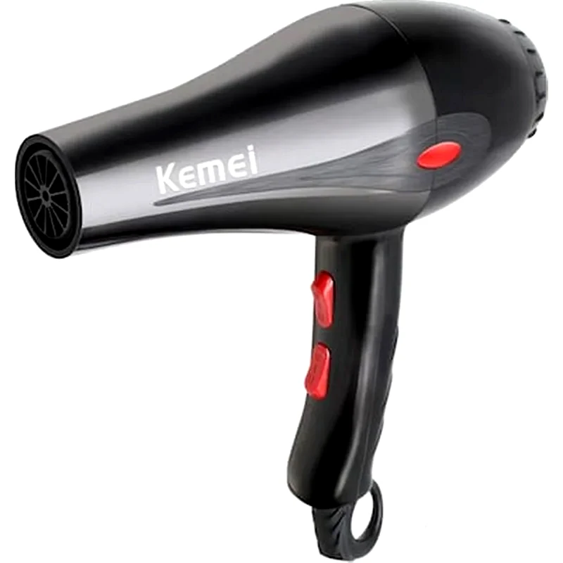 KEMEI KEMEI KM8860 Σεσουάρ Μαλλιών 1800 W Μαύρο