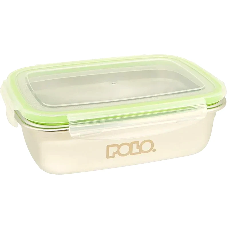 POLO Φαγητοδοχείο Polo Transparent Cup Stainless Steel 850ml