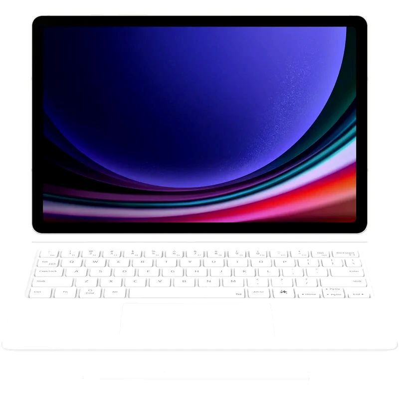 SAMSUNG Samsung Book Cover Keyboard - AI Key για Galaxy Tab S9/S9 FE/S10 FE/S10 Lite - White