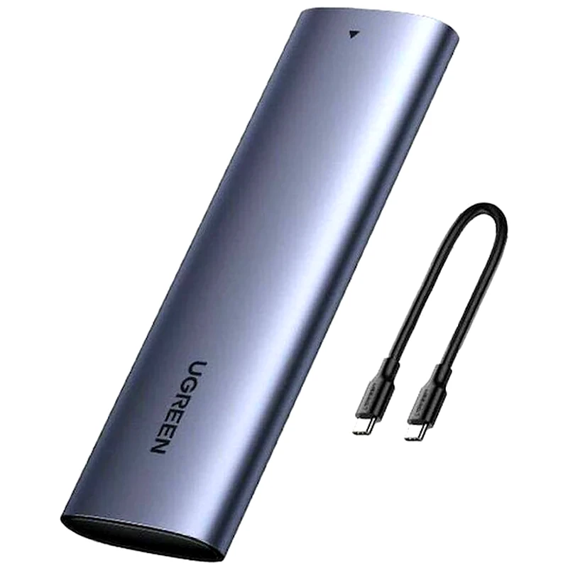 UGREEN Θήκη Σκλήρου Δίσκου Ugreen CM400 M.2 - Γκρί