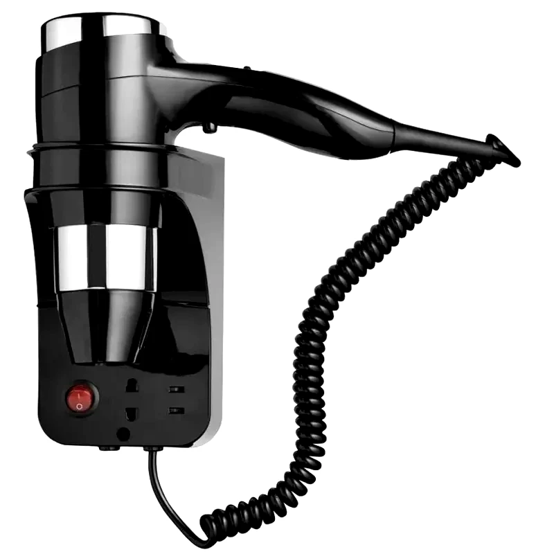 GEESA GEESA 6478-100400 Σεσουάρ Μαλλιών Ξενοδοχείου 1600 W Μαύρο