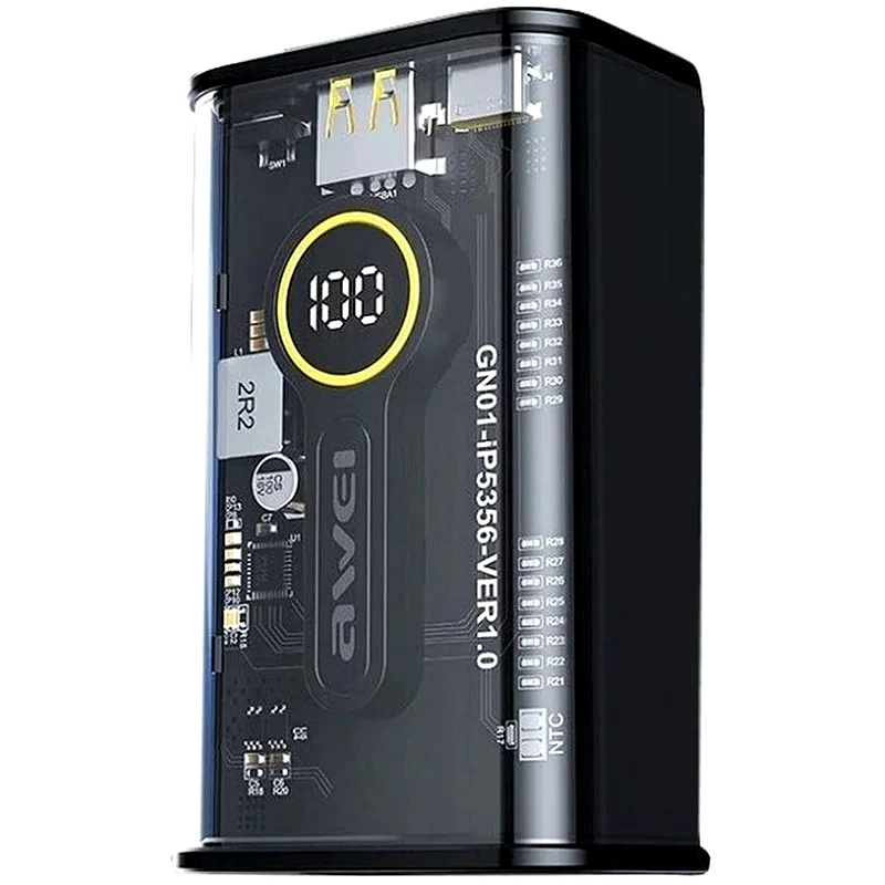 AWEI Powerbank Awei P165K 10.000 mAh - Μαύρο