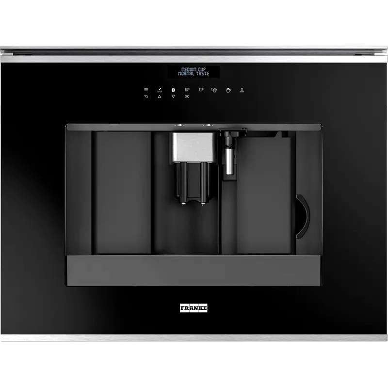 FRANKE FRANKE Mythos FMY 45 CM XS 1350 W 15 bar - Μαύρο/Inox Εντοιχιζόμενη Μηχανή Καφέ