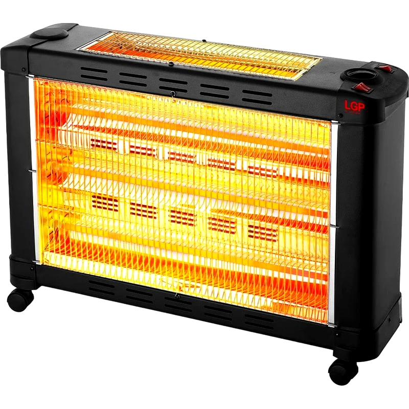 LGP LGP MAXI Σόμπα Χαλαζία 2900W Μαύρο
