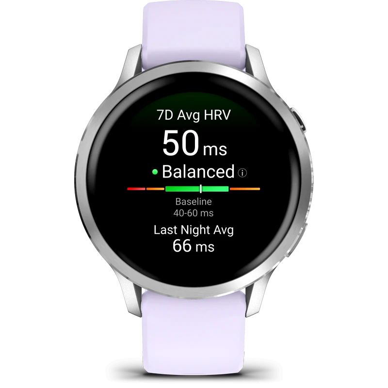 GARMIN Smartwatch Garmin Venu 4 41mm - Silver with Periwinkle
