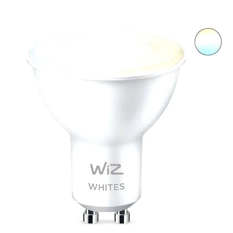 WIZ Έξυπνη Λάμπα WiFi Bluetooth WiZ PAR16 GU10 50W - Λευκό