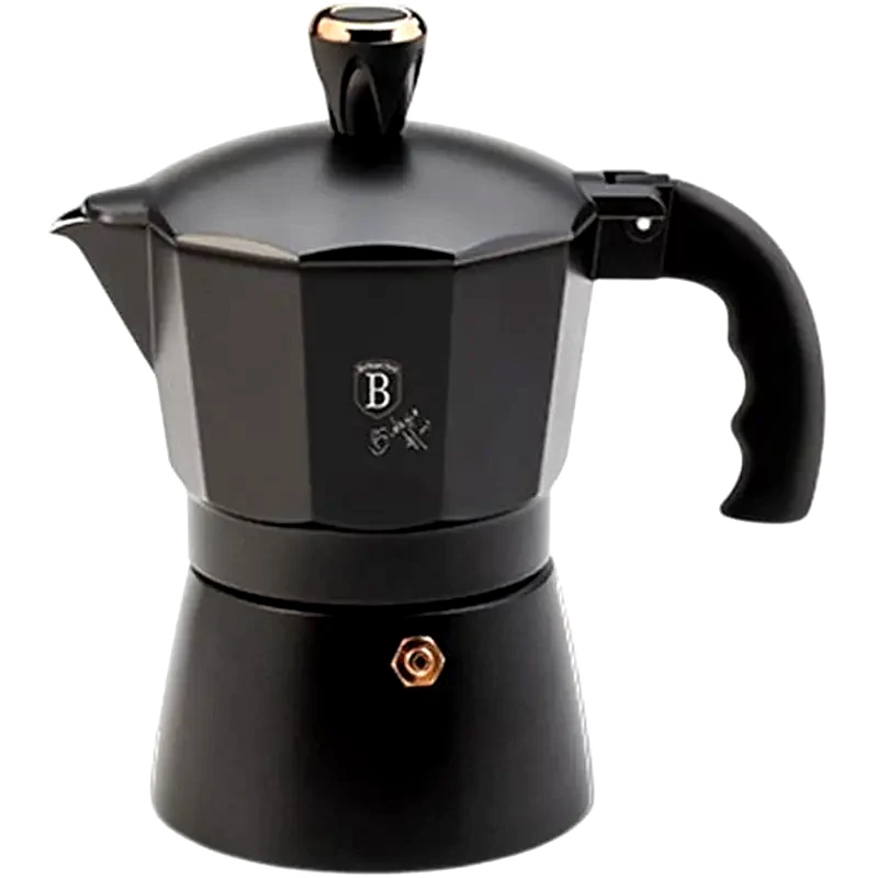 BERLINGER HAUS BERLINGERHAUS BH-8561N 300 ml Μαύρο Μπρίκι Espresso Χειρός