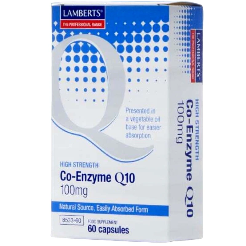 Ένζυμο Lamberts CoQ10 100mg - 60 κάψουλες