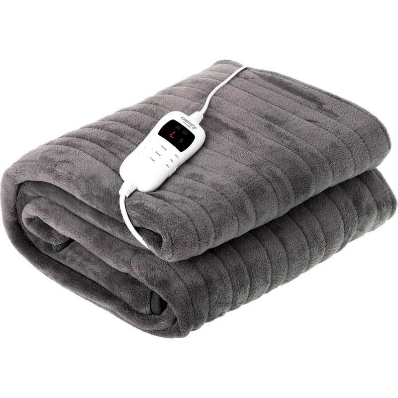 CAMRY Ηλεκτρική Κουβέρτα CAMRY CR 7434 Διπλή 180 x 160 cm Γκρι