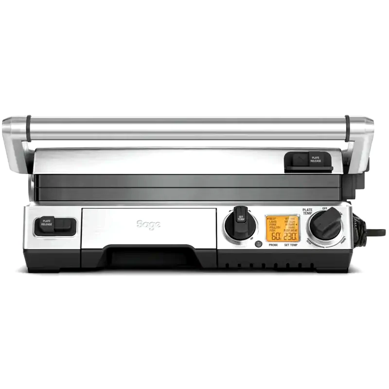 SAGE Τοστιέρα Γκριλιέρα SAGE The Smart Grill Pro BGR840BSS 2400 W Ασημί