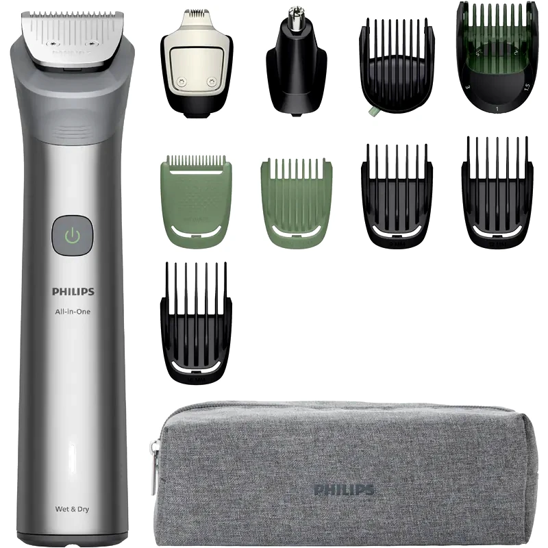PHILIPS PHILIPS MG5941/15 Series 5000 All in One Trimmer Σετ Περιποίησης Επαναφορτιζόμενο Ασημί