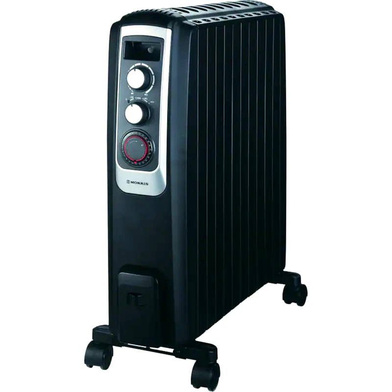 MORRIS MORRIS MHR-20043 Καλοριφέρ Λαδιού 2500W Μαύρο