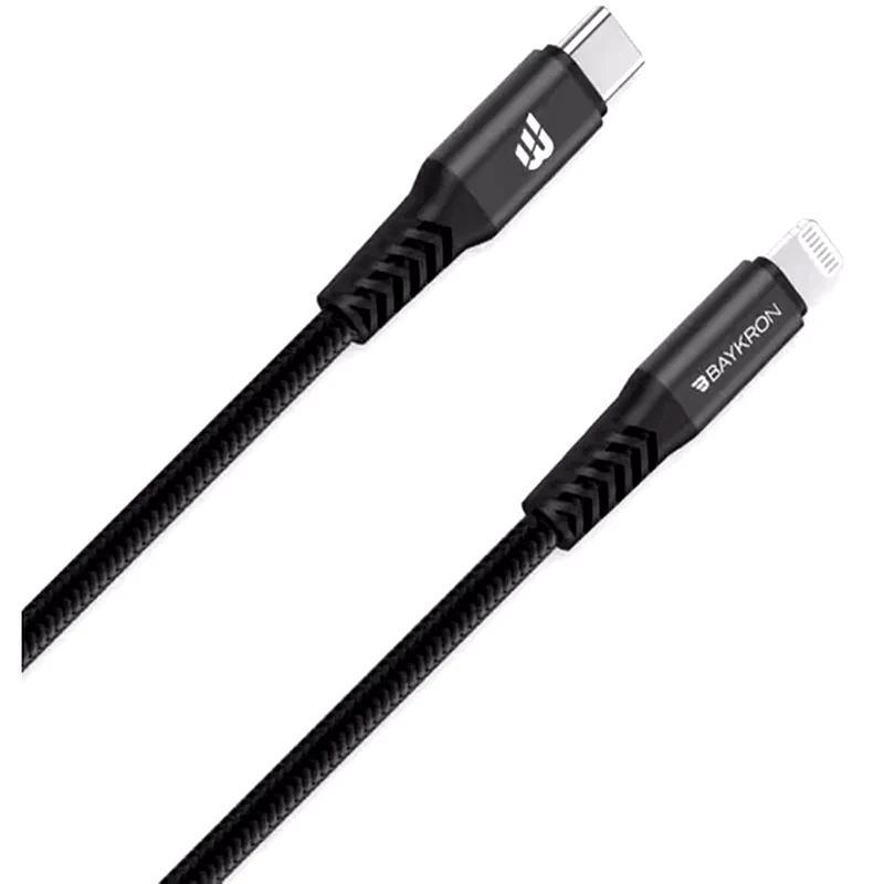 BAYKRON Καλώδιο Φόρτισης Baykron USB-C σε Lightning 2m - Black