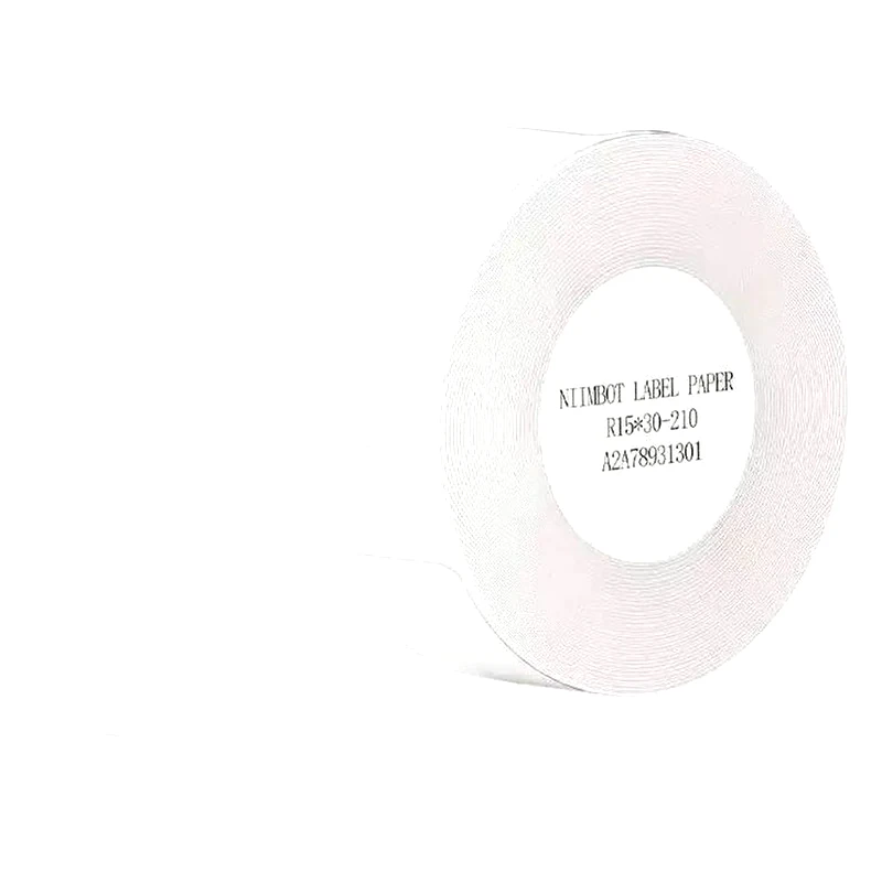 NIIMBOT Θερμικά αυτοκόλλητα ετικετών NIIMBOT 15 x 30mm - 210 τμχ - Λευκό