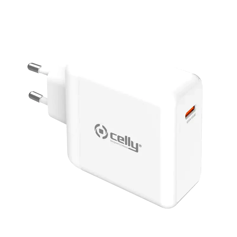 CELLY Φορτιστής Ταξιδίου Celly TC1C65WGAN