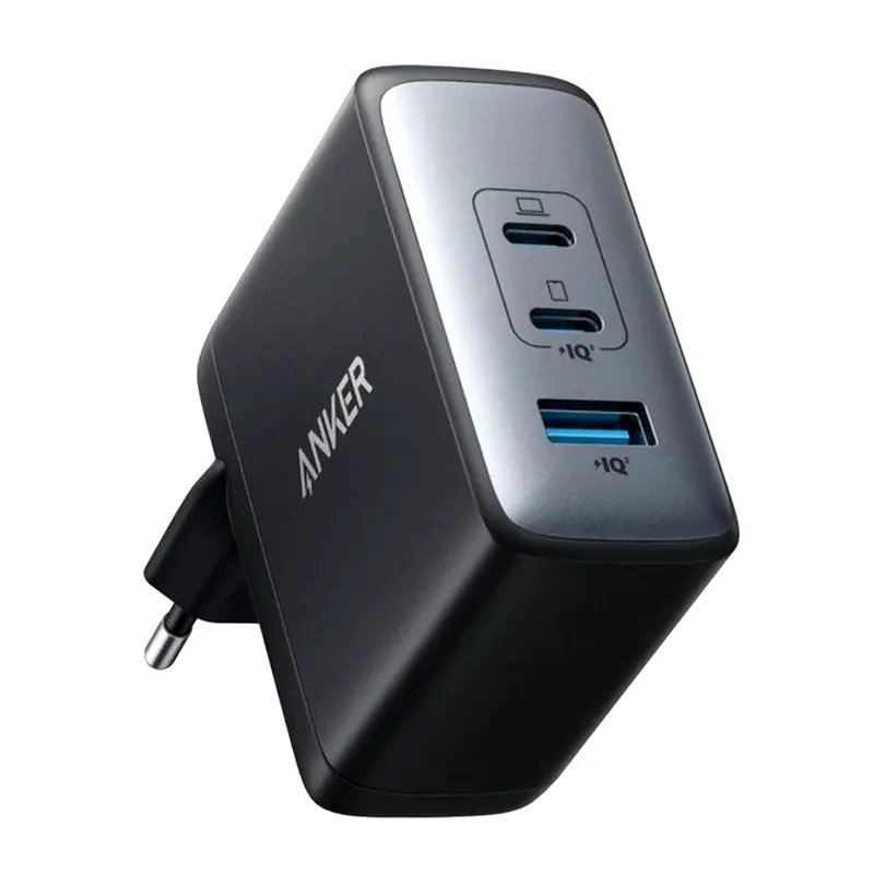 ANKER Φορτιστής Πρίζας Anker Wall Charger 736 GaN II 2x USB-C / 1x USB-A 100W - Black