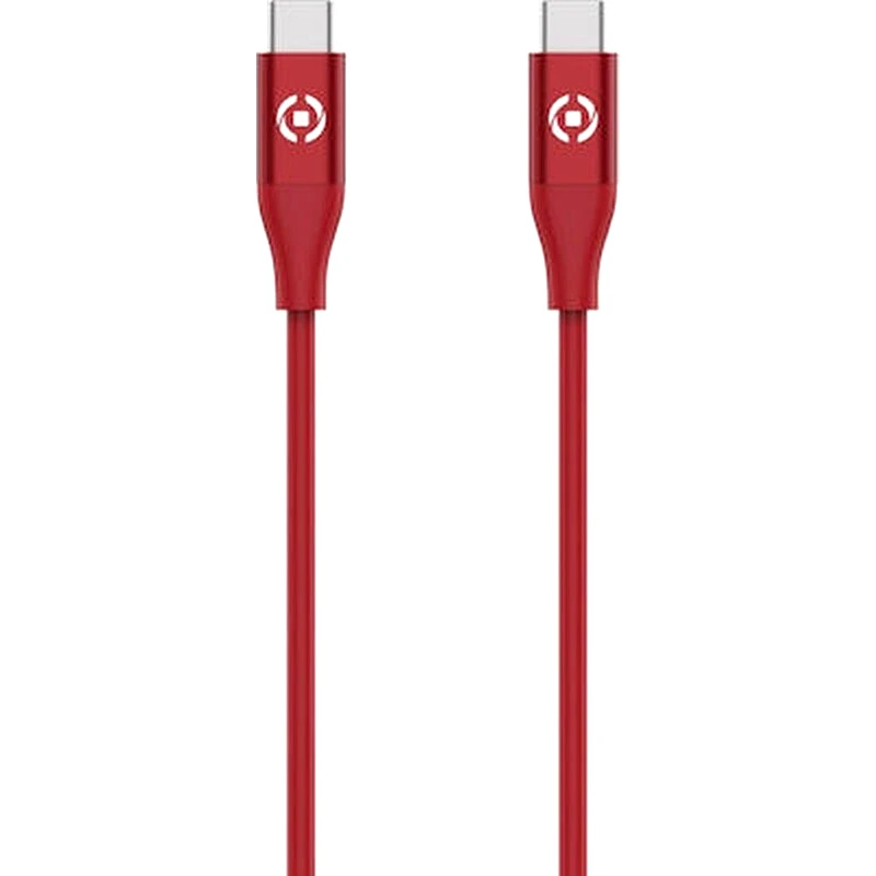 CELLY Καλώδιο Φόρτισης Celly USB-C σε USB-C 1.5m - Κόκκινο