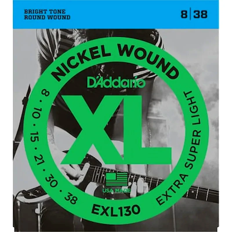 D'ADDARIO Σετ 6 Χορδές Ηλεκτρικής Κιθάρας Daddario Exl130 008-038