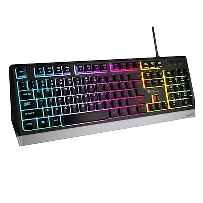 NATEC - GENESIS Genesis Rhod 300 RGB Gaming Ενσύρματο Πληκτρολόγιο με RGB φωτισμό (US)
