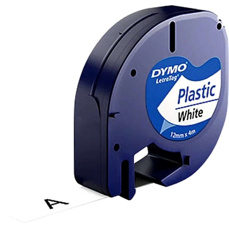 DYMO Μελανοταινία Dymo Letratag Plastic Tape - White