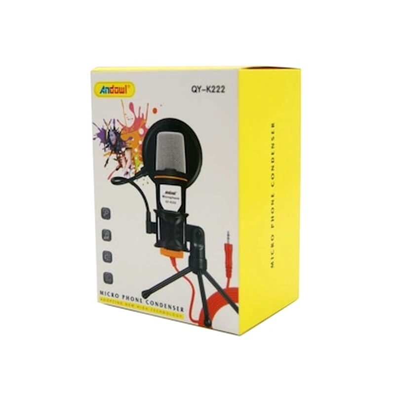 ANDOWL Συμπυκνωτης Μικροφωνου Condenser Andowl An-qy-k222
