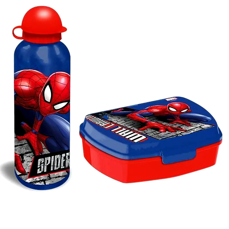 EUROSWAN Σετ Φαγητοδοχείο Παγούρι 500ml Spiderman
