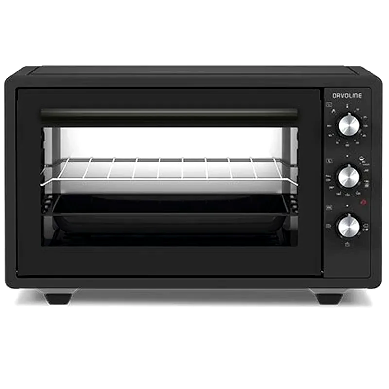 DAVOLINE DAVOLINE URBAN CHEF 3700 BL 37 Lt Μαύρο Ηλεκτρικό Φουρνάκι