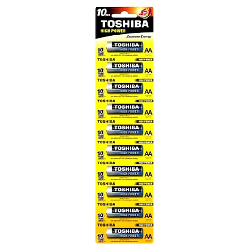 TOSHIBA Μπαταρια Αλκαλικη Toshiba Aa Lr6gcp Bp1x 10τεμ
