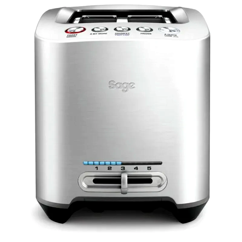SAGE SAGE BTA825UK 2 Θέσεων 1000W Inox Φρυγανιέρα