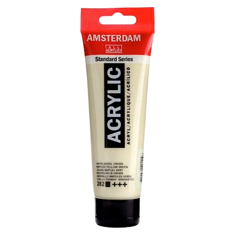 AMSTERDAM Amsterdam Acrylic 120ml N.282 Naples Yellow Green