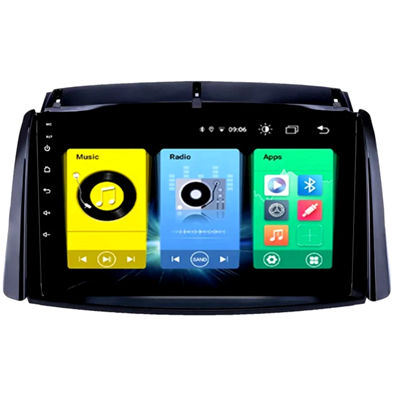 OEM Ηχοσύστημα με Οθόνη Αφής 9 Android GPS Wi-Fi Bluetooth 1GB/ 16GB για Renault Koleos (2006 - 2017) - Μαύρο