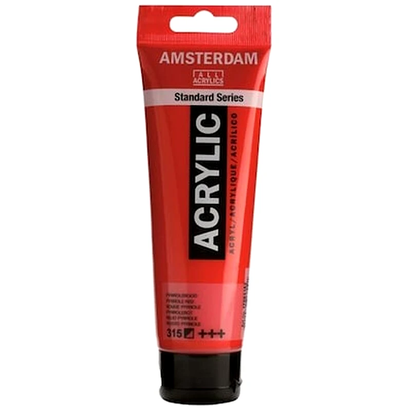 TALENS Talens Amsterdam Ακρυλικό Χρώμα 315 Pyrrole Red 120ml