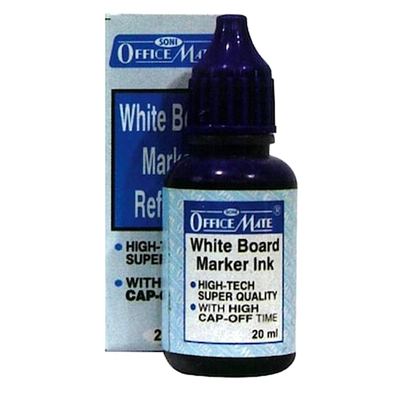 OFFICE MATE Officemate Μελάνι Για Μαρκαδόρο Πίνακα Κόκκινο 20ml