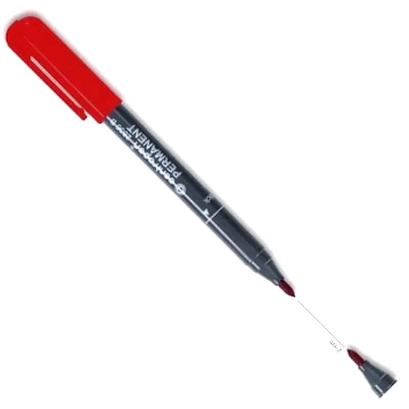 CENTROPEN Centropen Μαρκαδόρος Ανεξίτηλος Κόκκινο 2mm