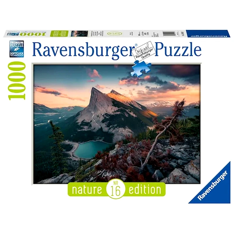 RAVENSBURGER Παζλ Ravensburger 15011 Evening In The Rocky Mountains (1000 Κομμάτια)
