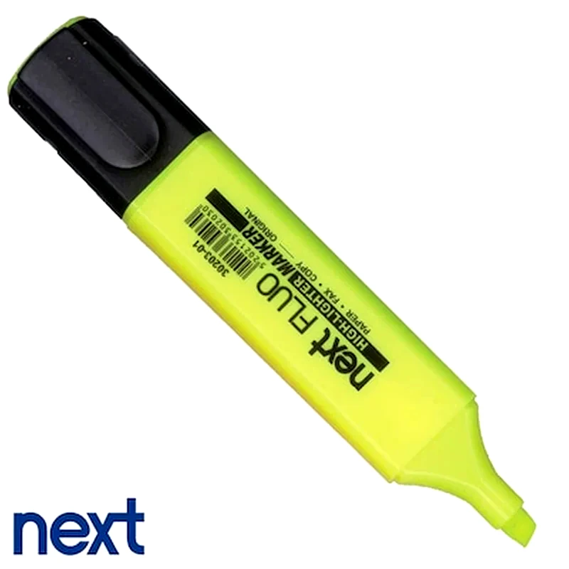NEWONE STATIONERY CO., LIMITED Νext Fluo Φωσφ. Μαρκαδόρος Κίτρινος
