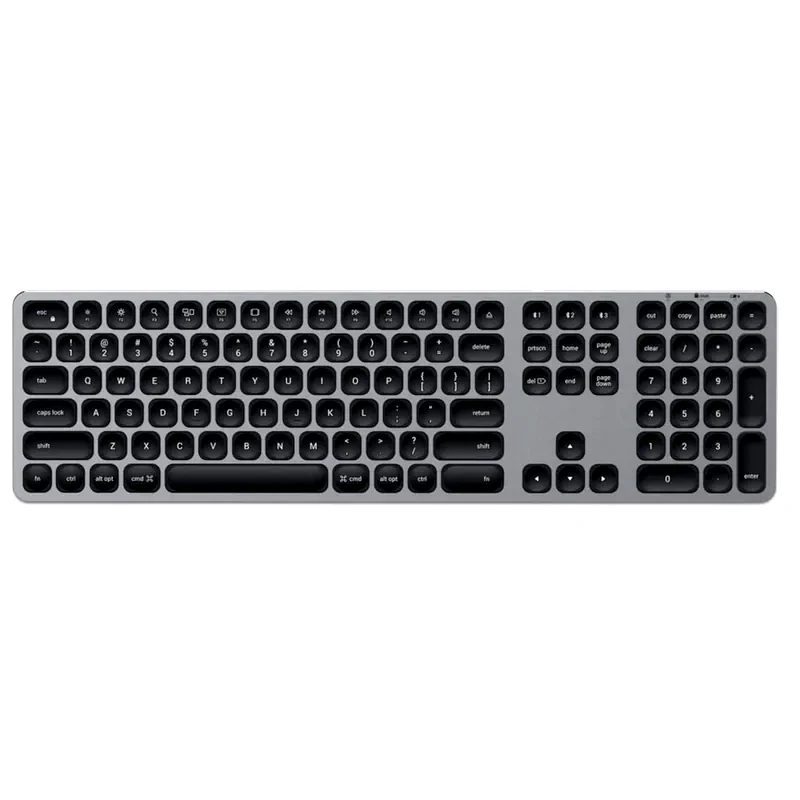 SATECHI Satechi Aluminum Ασύρματο Bluetooth Πληκτρολόγιο Γκρι (US)