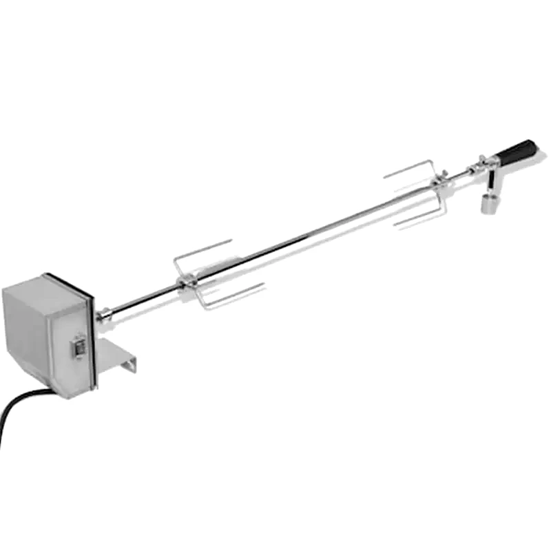 VIDAXL VIDAXL 42245 120 cm Ασημί Σούβλα Ψησταριάς