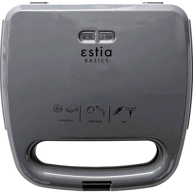 ESTIA ESTIA 06-10010 750W Γκρι Τοστιέρα