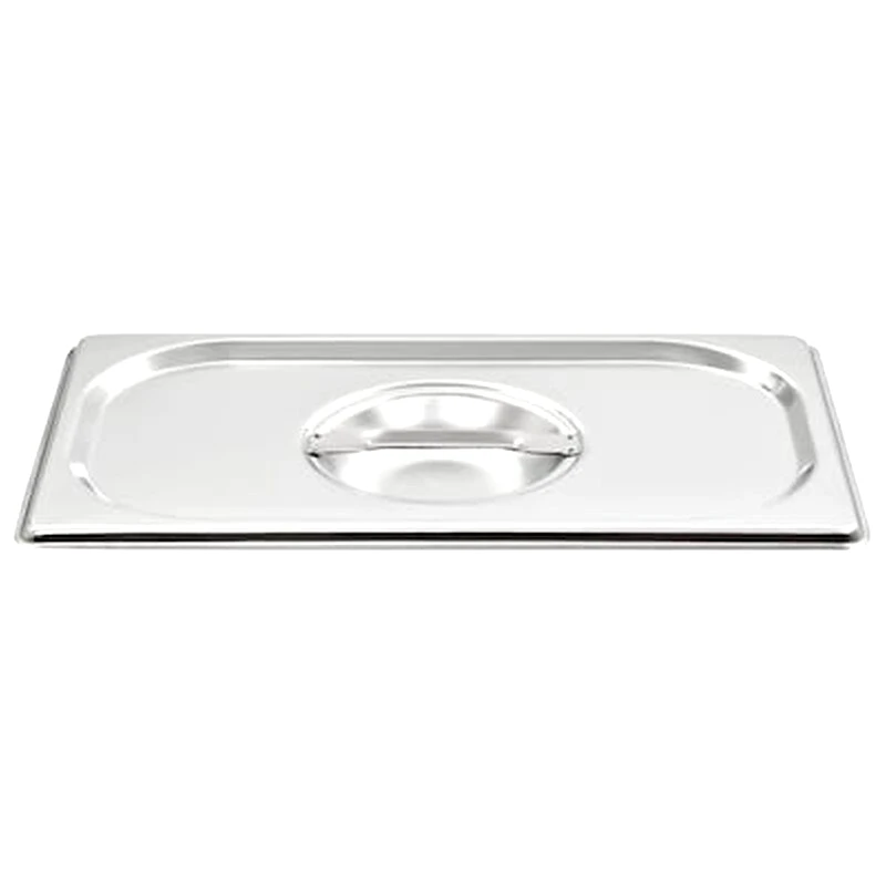 VIDAXL Vidaxl Καπάκια Για Λεκάνες Gn 1/4 4 Τεμ. Από Ανοξείδωτο Ατσάλι