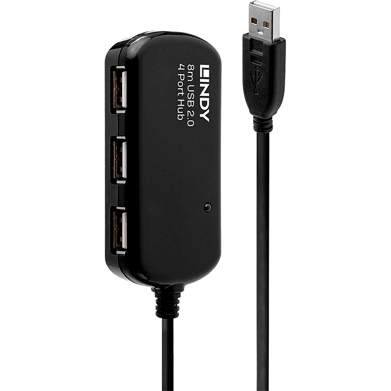LINDY Lindy 42781 Active Extension Pro USB Hub 4-Port USB 2.0 συμβατό με USB-A