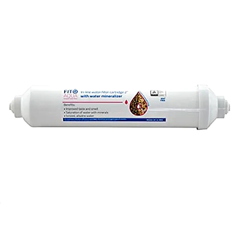 FIT AQUA Ανταλλακτικο Φιλτρο Post In Line Αλκαλικο+ιχνοστειων 2σε1 Fit Aqua Made In Eu