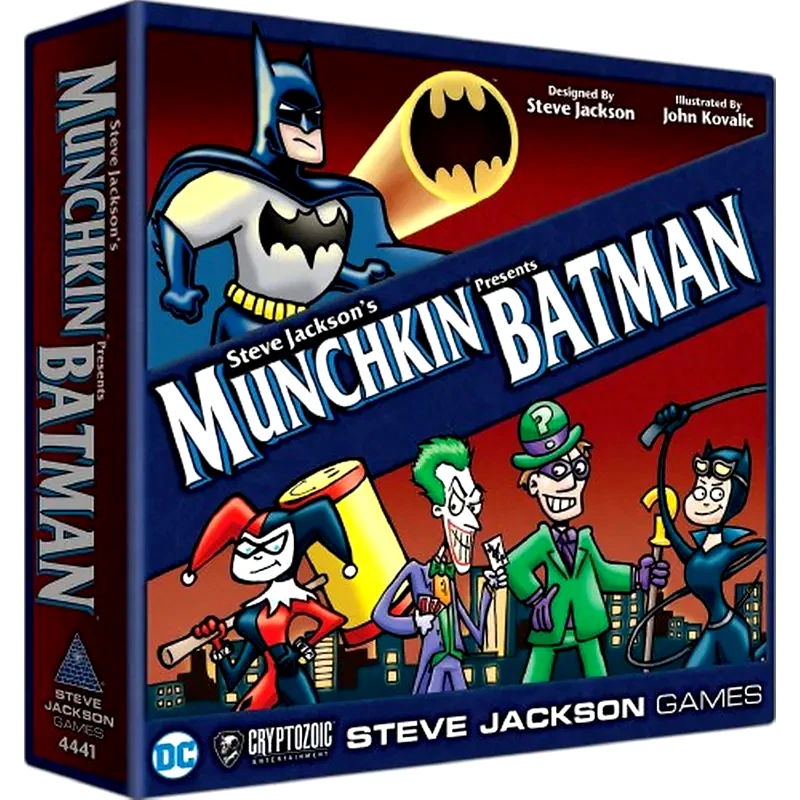 STEVE JACKSON GAMES Munchkin Batman Επιτραπέζιο