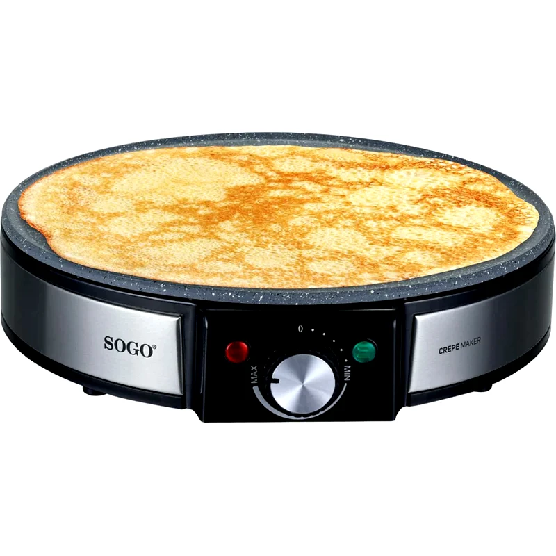 SOGO Κρεπιέρα SOGO CMA-SS-7187 1200 W Ασημί