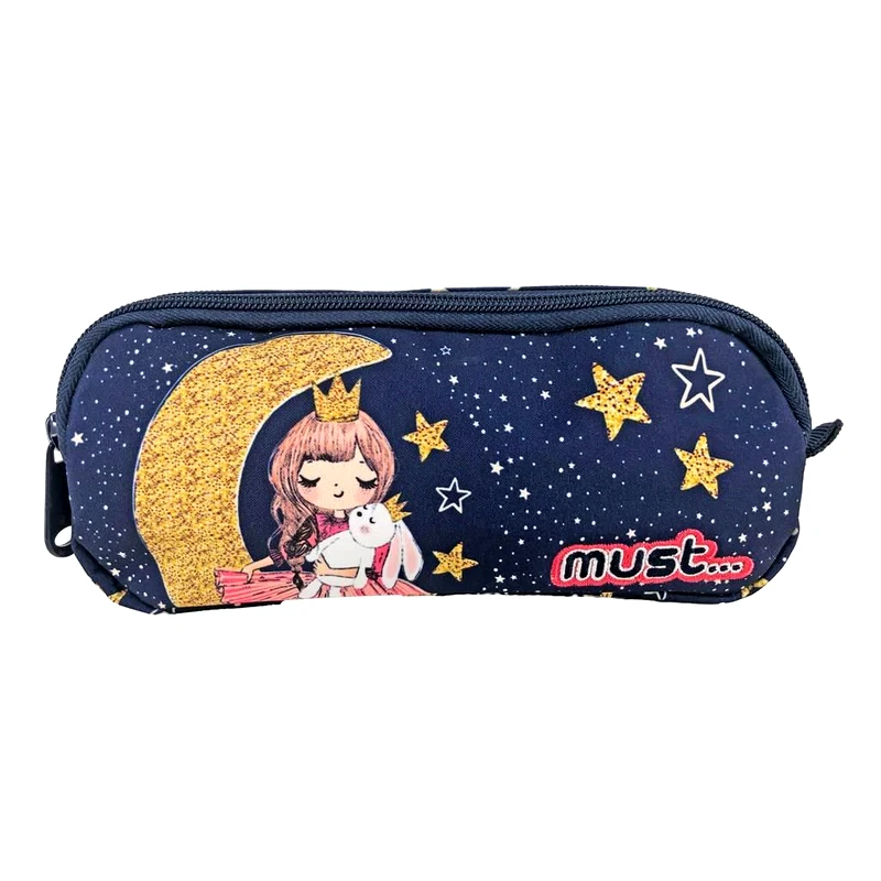 MUST... Κασετίνα Βαρελάκι Must Energy Girl Moon 2 Θήκες