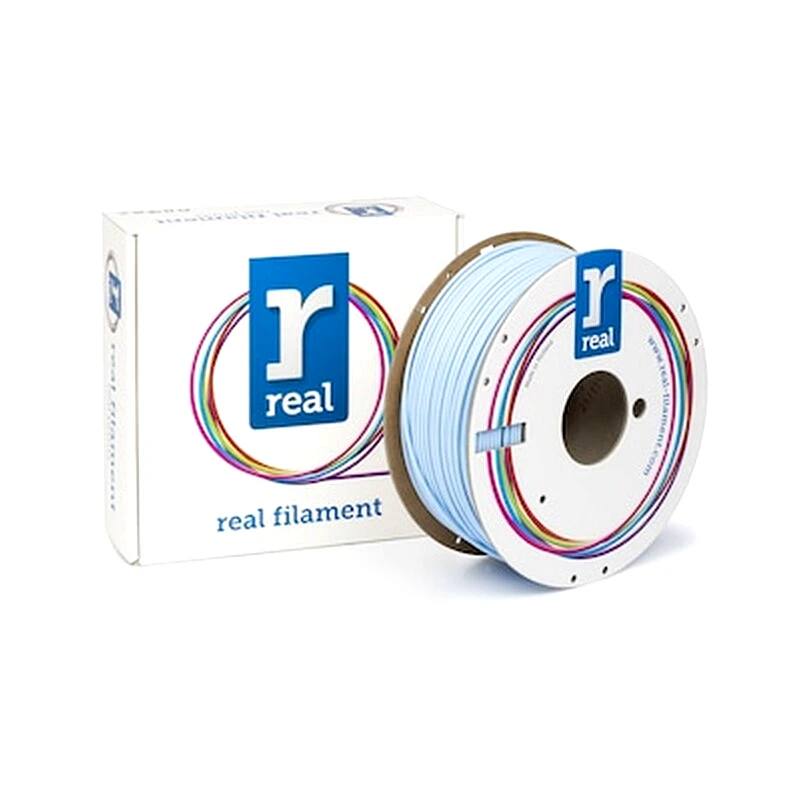 REAL FILAMENTS Real Pla 3d Printer Filament - Light Blue - Spool Of 1kg - 2.85mm