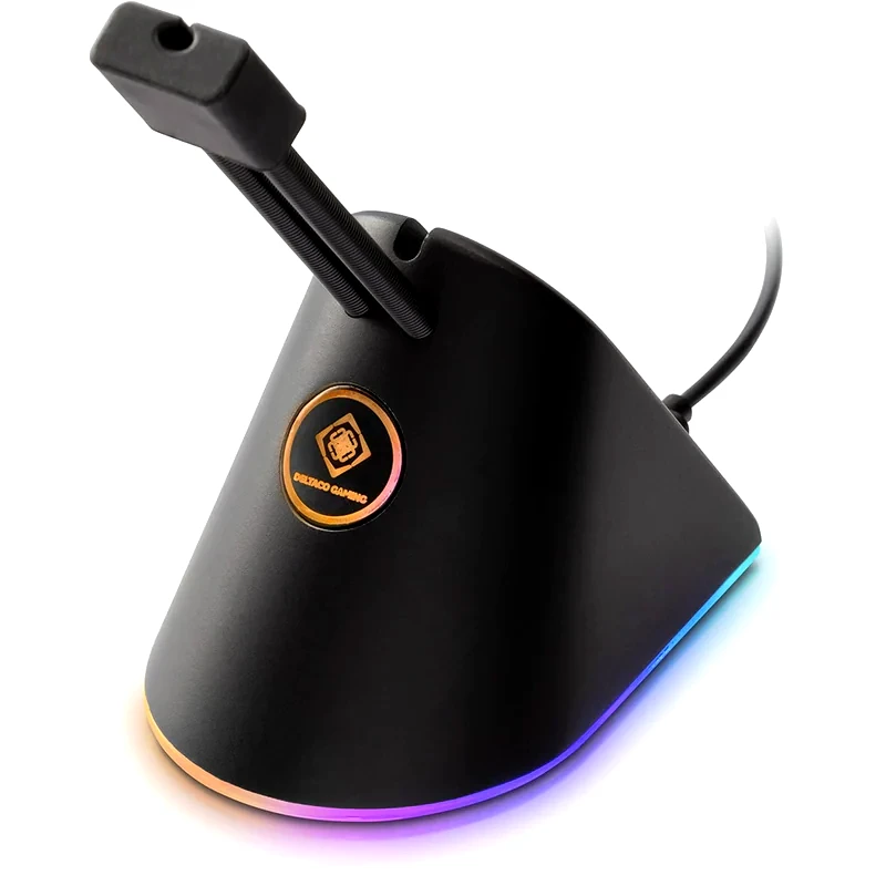 DELTACO Deltaco Mouse Bungee με RGB Φωτισμό - Μαύρο